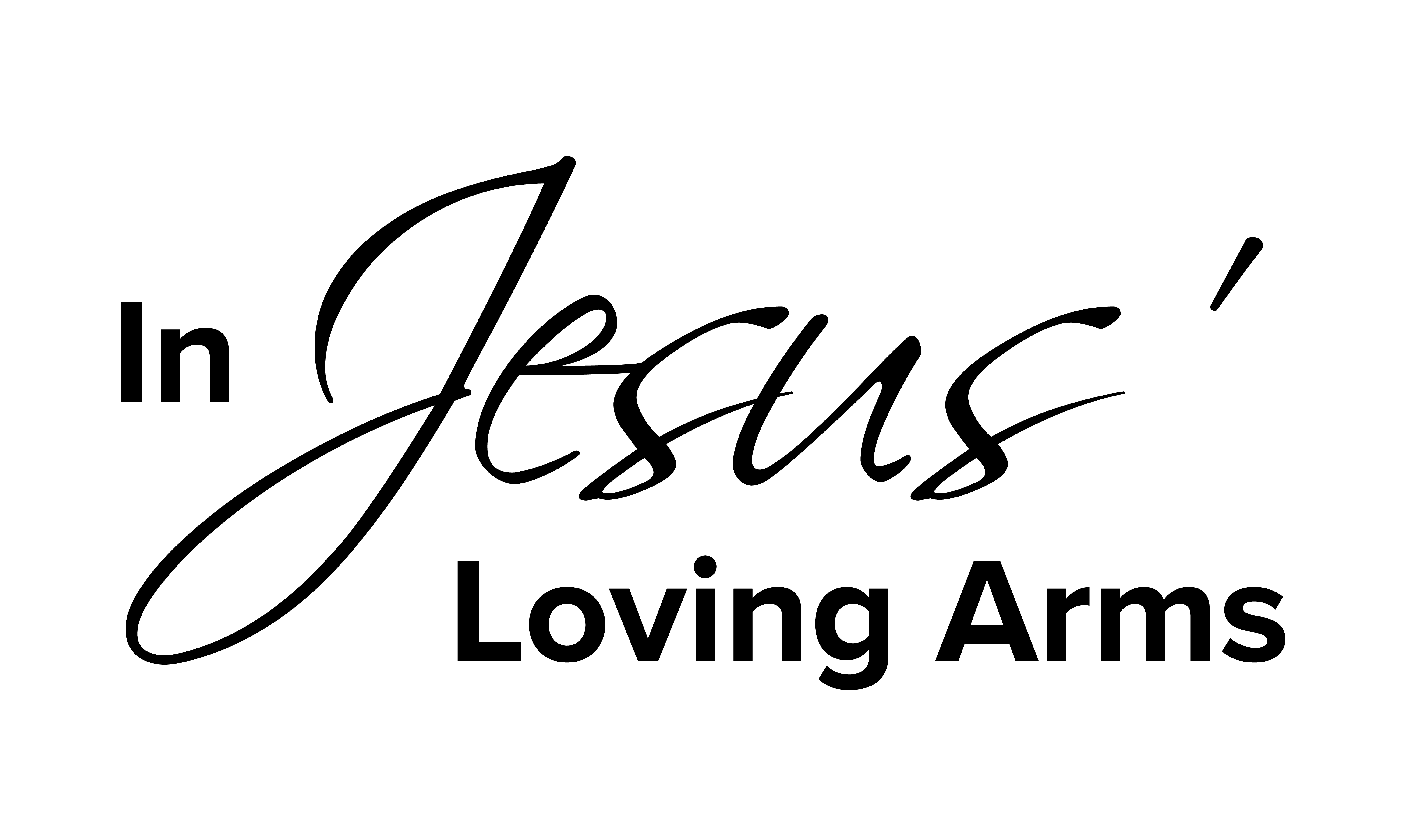 In Jesus Loving Arms personal memorial artwork